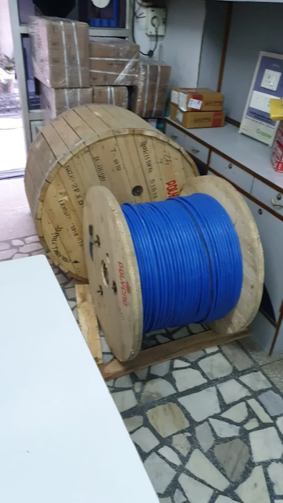 Polycab electrical cable drums in stock